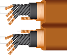 Wireworld Electra 7 Power Conditioning Cord cutaway, shielded, best, high-end, audiophile, videophile